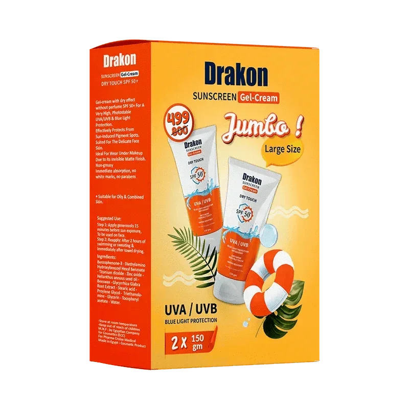 drakon sunscreen gel cream promo 150mg - Cosmoshop