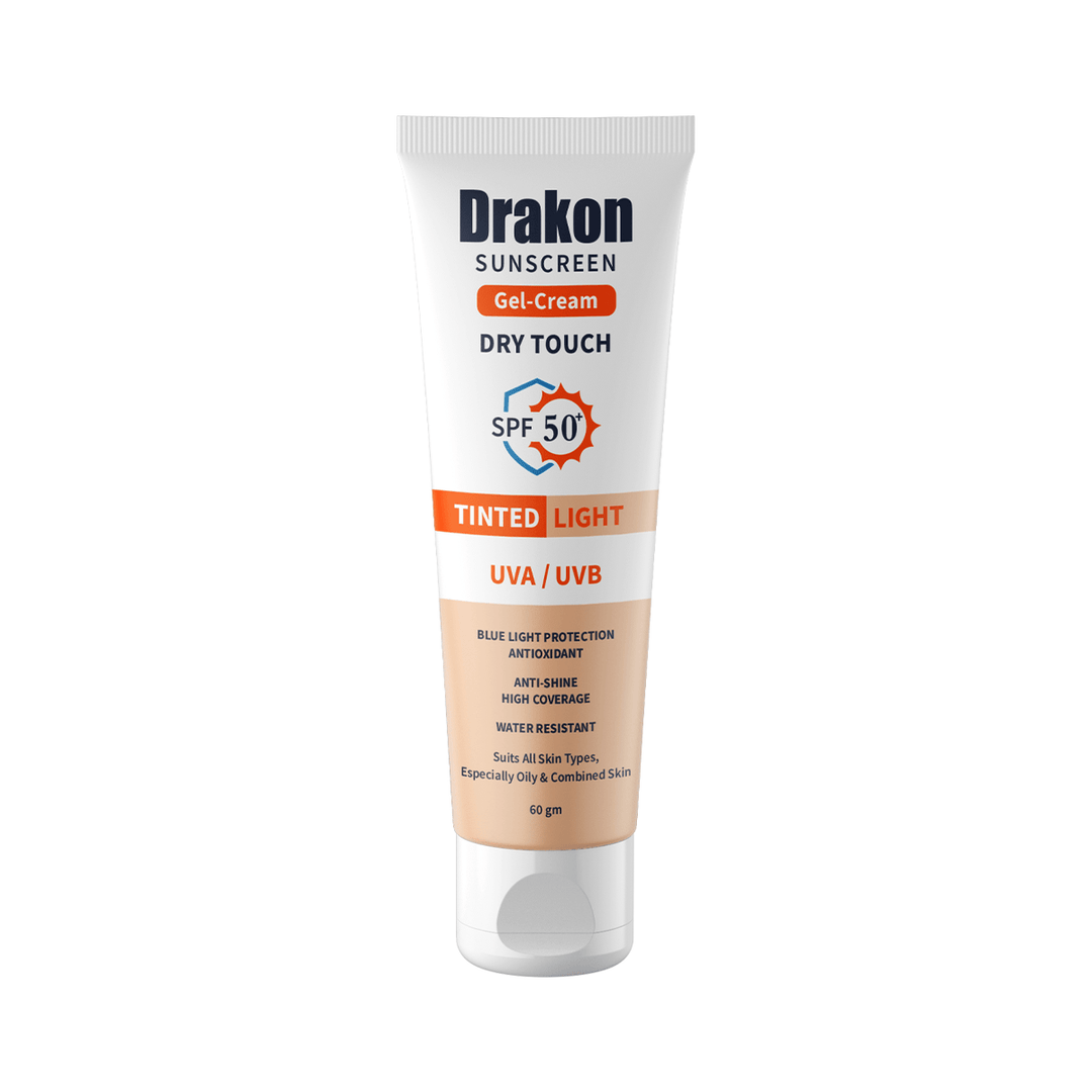 Drakon Tinted sunscreen Foundation (Light shade) - Cosmoshop - description