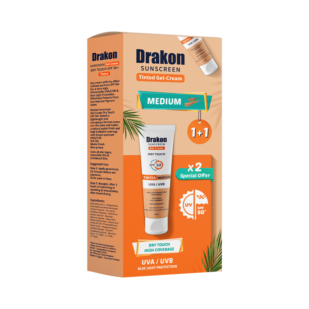 Drakon Tinted sunscreen Foundation (Medium shade) promo - Cosmoshop