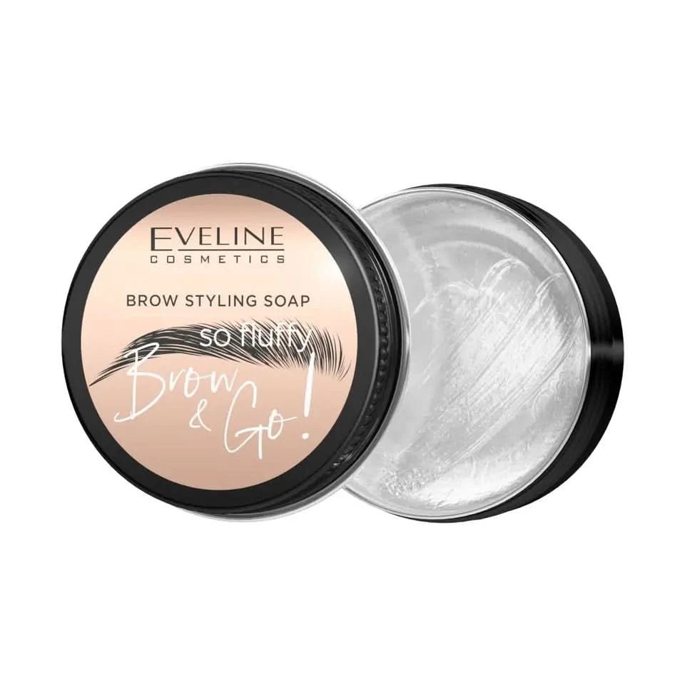 EVELINE COSMETICS BROW STYLING SOAP SO FLUFFY BROW & GO! - Cosmoshop - description