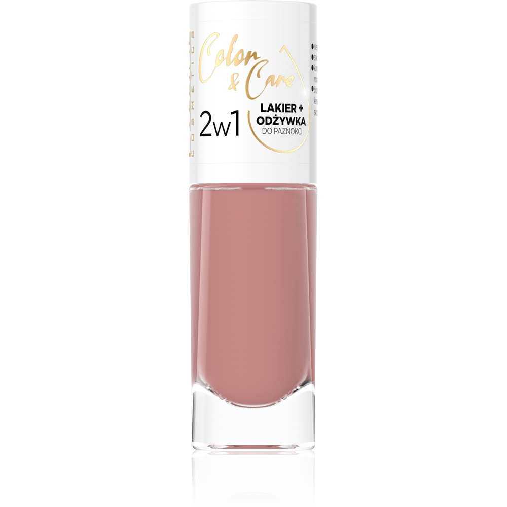 Eveline Cosmetics Color & Care gel nail polish 120 - Cosmoshop - description