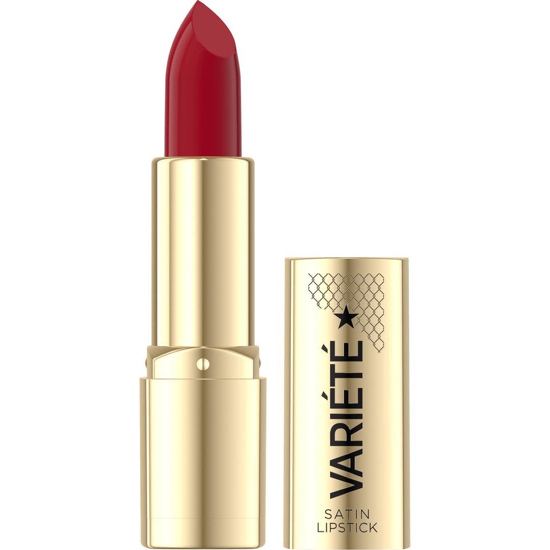 EVELINE COSMETICS VARIÉTÉ SATIN LIPSTICK 06 Femme Fatale - Cosmoshop - description