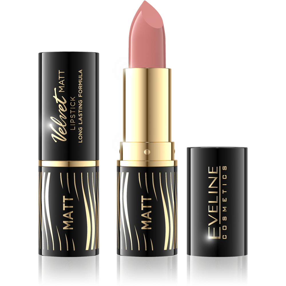 EVELINE COSMETICS VELVET MATT LIPSTICK 510 - Cosmoshop - description