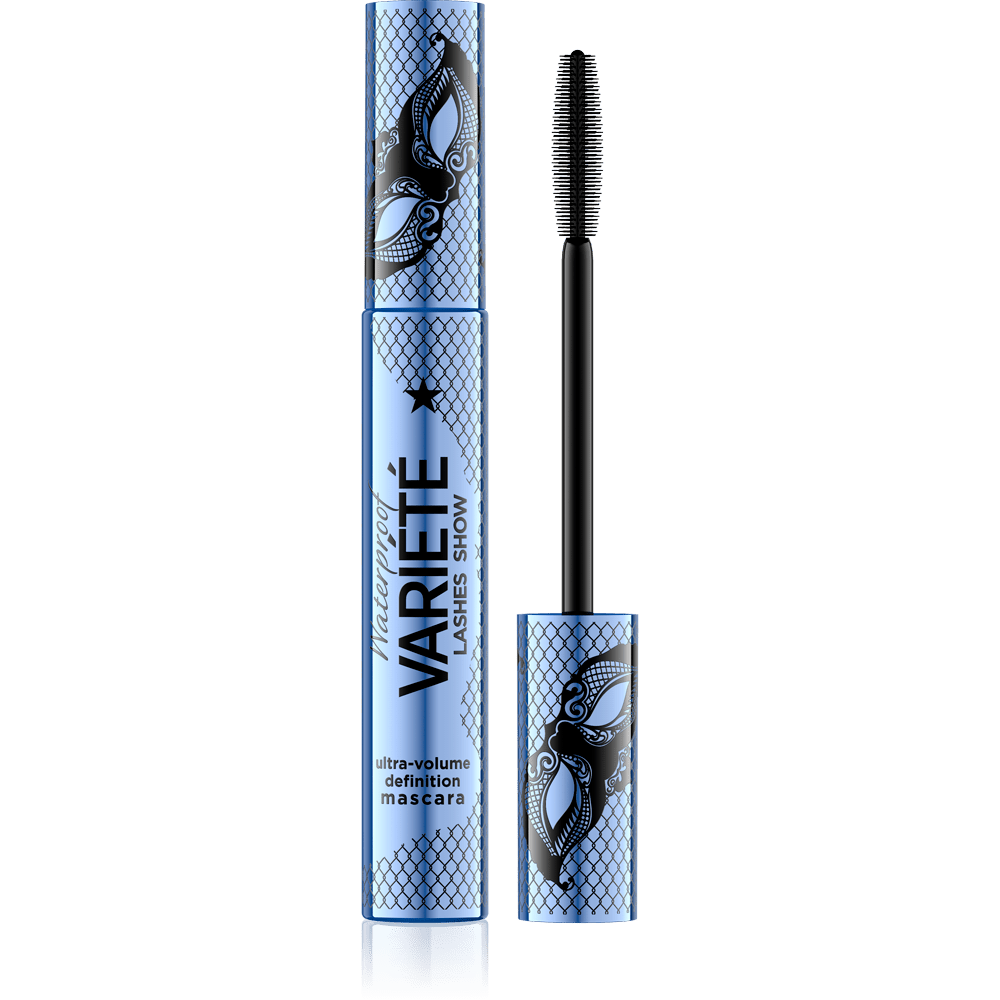 EVELINE COSMETICS WATERPROOF VARIÉTÉ LASHES SHOW ULTRA VOLUME DEFINITION MASCARA - Cosmoshop - description