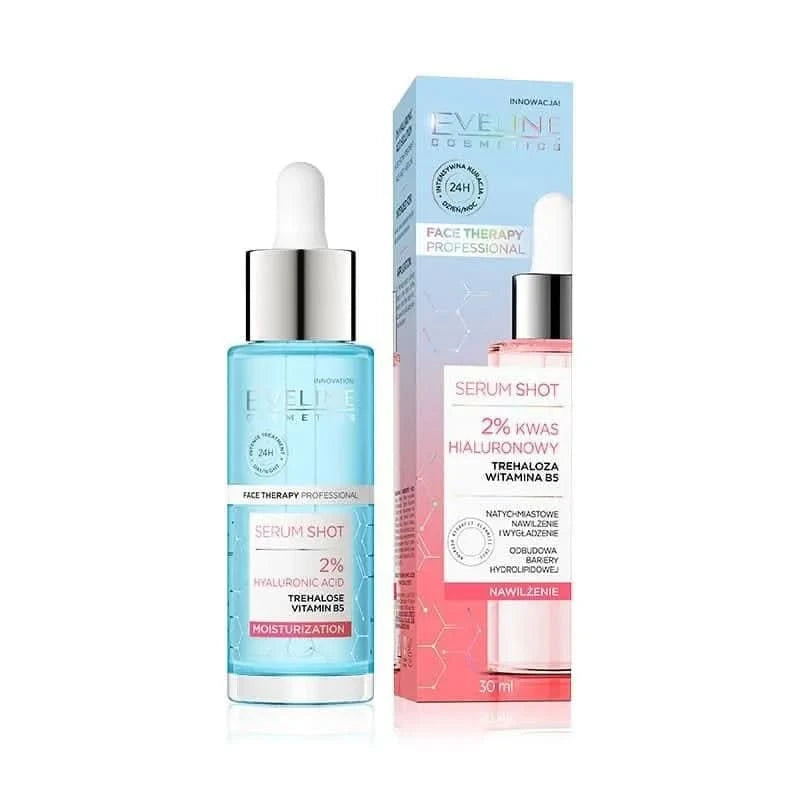 Eveline® Serum Shot 2% Hyaluronic Acid Moisturization