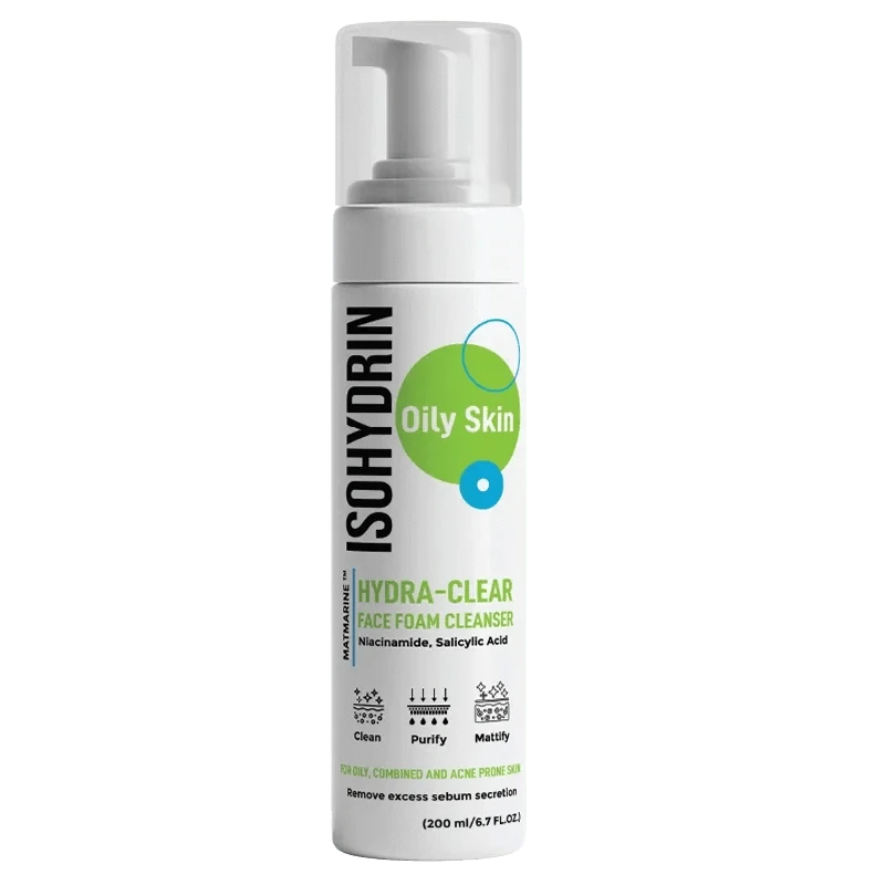 ISOHYDRIN HYDRA - CLEAR FOAM CLEANSER 200ML - Cosmoshop