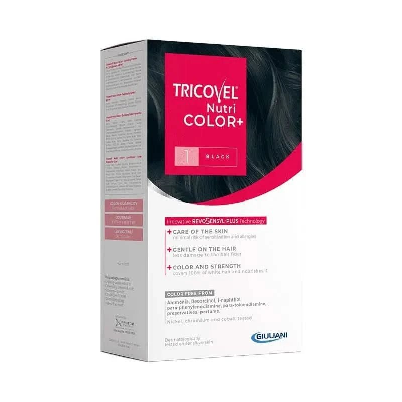 Tricovel® Nutri Color+ 1 Black - Cosmoshop - description