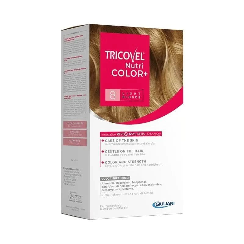 Tricovel® Nutri Color+ 8 Light Blonde - Cosmoshop - description