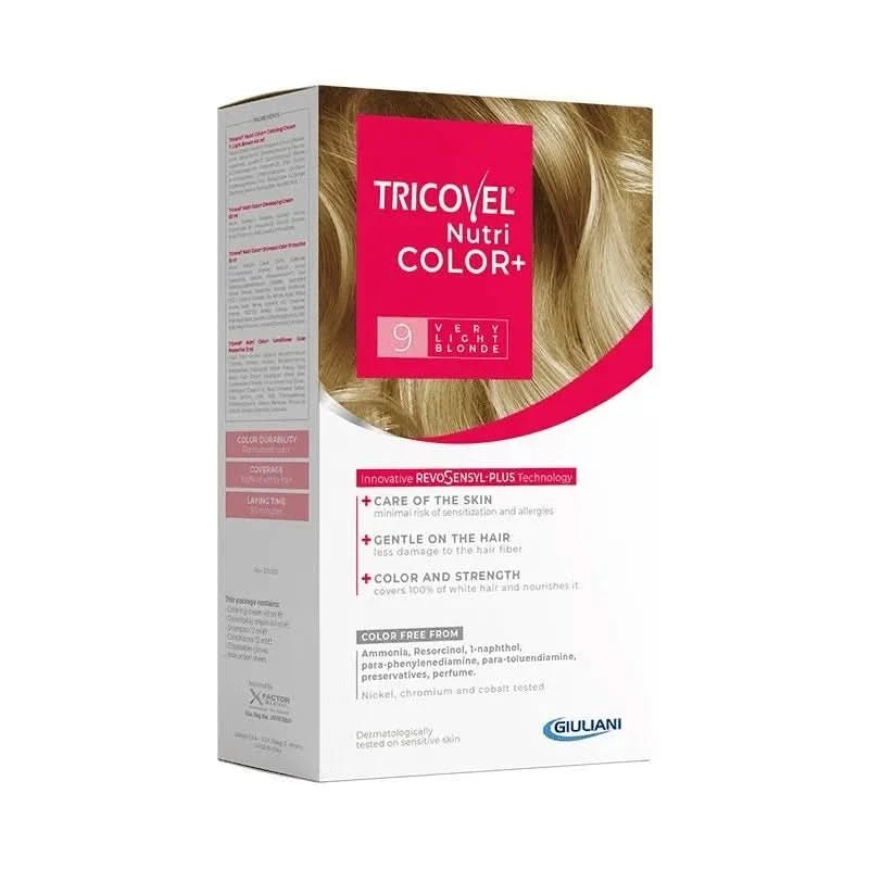 Tricovel® Nutri Color+ 9 Very Light Blonde - Cosmoshop - description