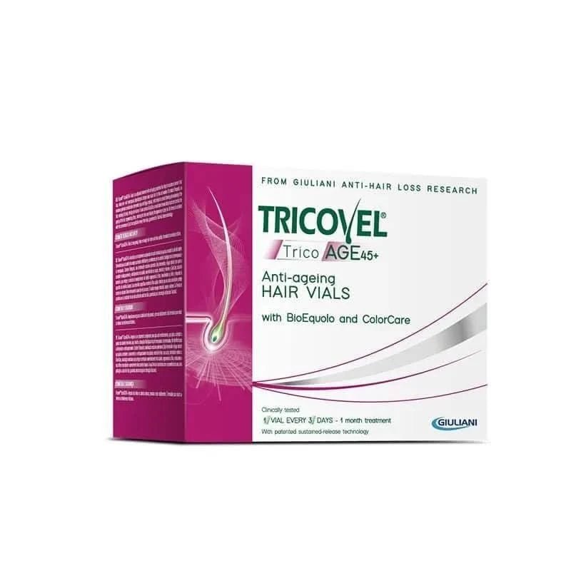 Tricovel®Trico AGE 45+ BioEquolo Vials - Cosmoshop - description