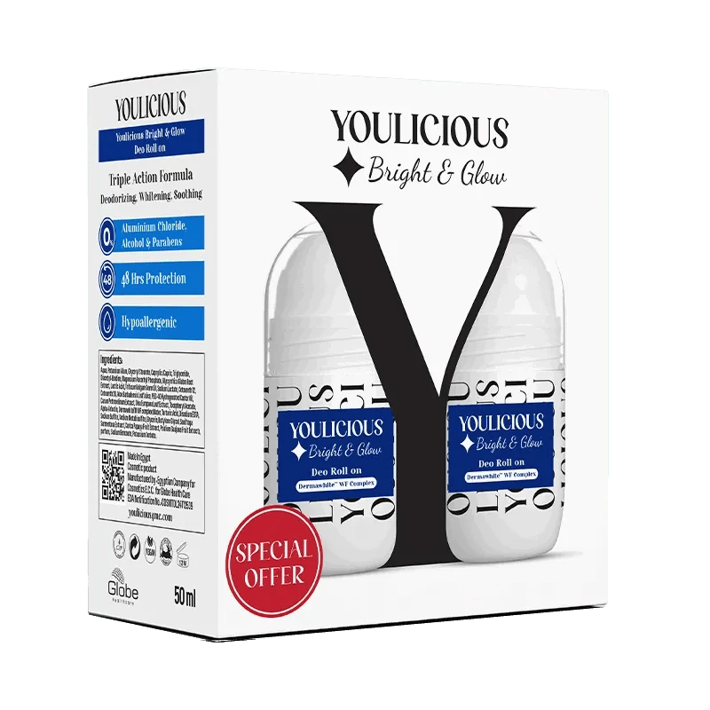 Youlicious Bright & Glow Deo Roll on promo ( 2 pcs) - Cosmoshop