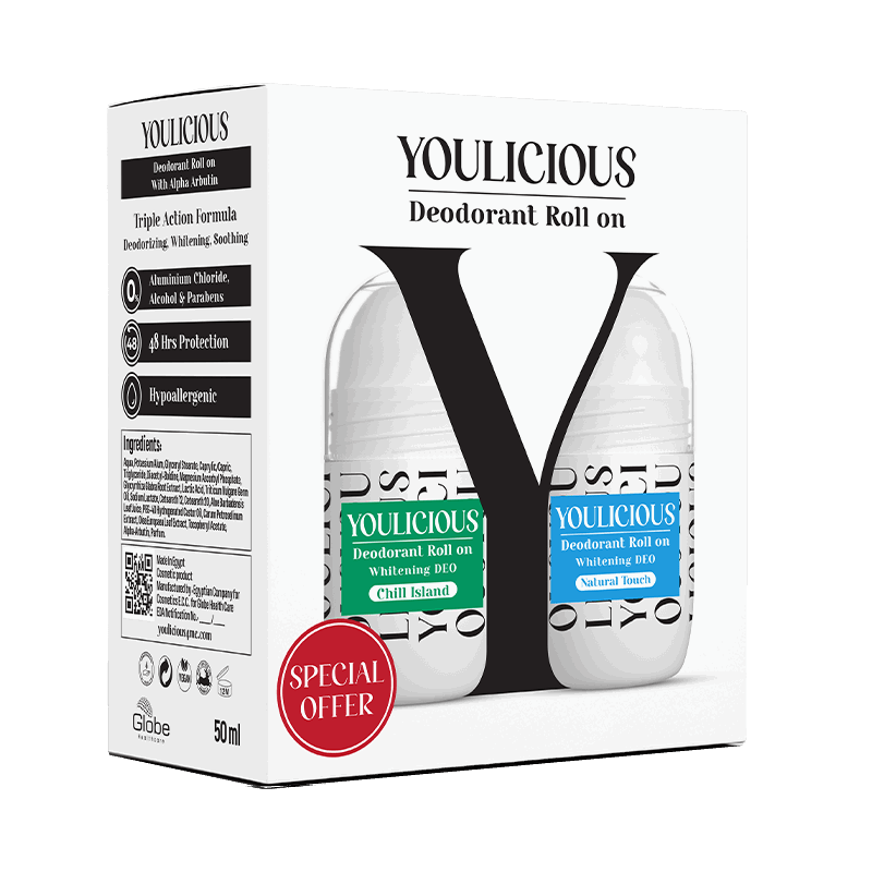Youlicious Deodorant Roll-on Promo ( chill island+Natural touch)