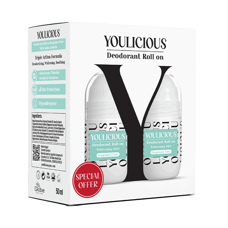 Youlicious Deodorant Roll-on promo ( fragrance free 2 pcs)
