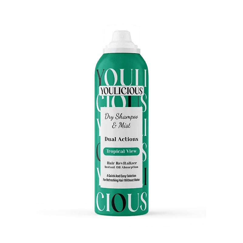 YOULICIOUS DRY SHAMPOO &MIST TROPICAL VIEW - Cosmoshop