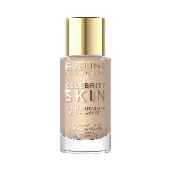 Eveline Celebrity Skin 4In1 Multitasking Glow Booster  02 Universal Tan 30 Ml.