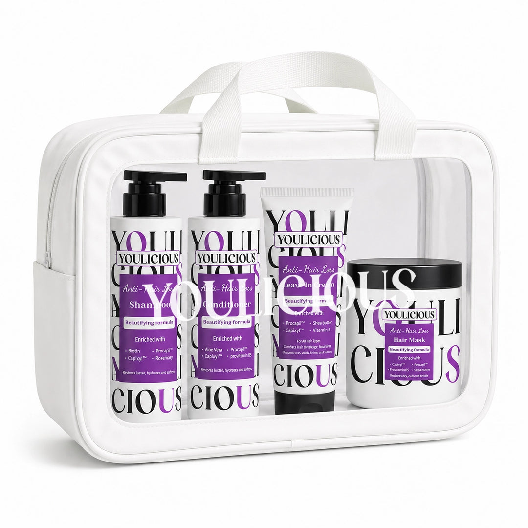 Youlicious (Hair reset routine) - Shampoo + Conditioner + Hair Mask + Leave In