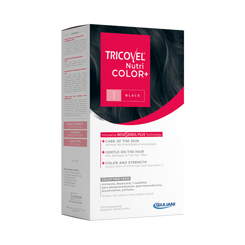 Tricovel® Nutri Color+ 1 Black - Cosmoshop