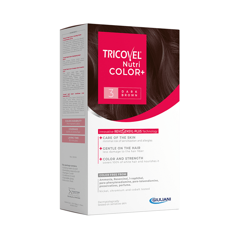 Tricovel® Nutri Color+ 3 Dark Brown - Cosmoshop