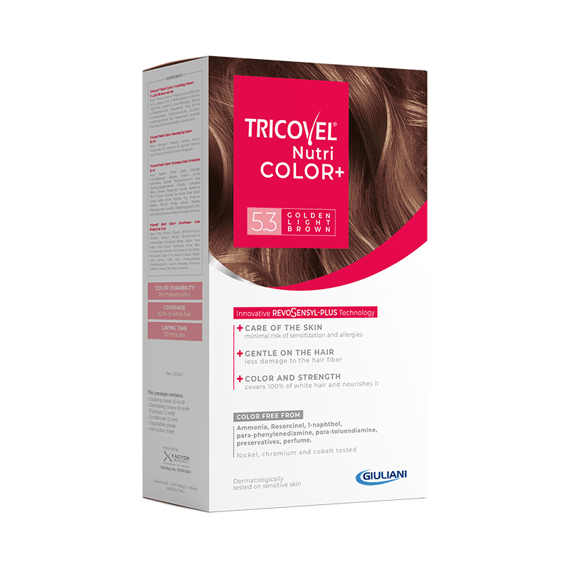 Tricovel® Nutri Color+ 5.3 Golden Light Brown - Cosmoshop