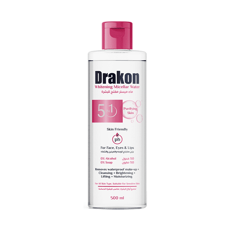 Drakon® Whitening Micellar Water 500 ML - Cosmoshop