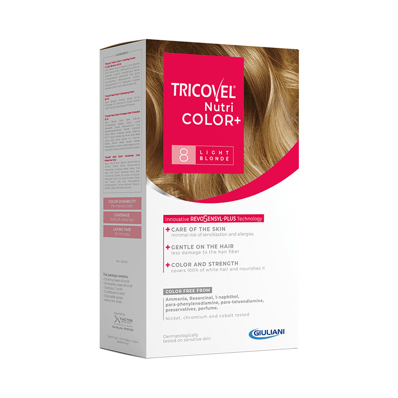 Tricovel® Nutri Color+ 8 Light Blonde - Cosmoshop