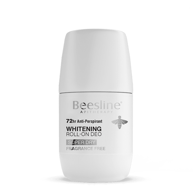 Beesline® Natural Whitening Roll On Deodorant - SUPER DRY Fragrance Free - Cosmoshop