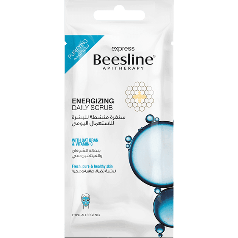 Beesline® Energizing Daily Scrub Box X10 Sachet - Cosmoshop