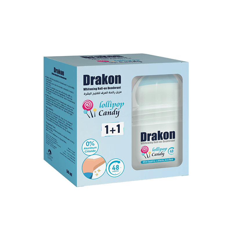 Drakon® Promopack whitening Roll on - Lollipop Candy 1+1 FREE - Cosmoshop