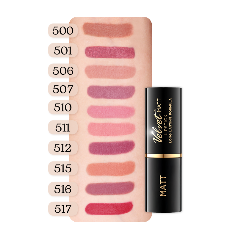 EVELINE COSMETICS VELVET MATT LIPSTICK 517