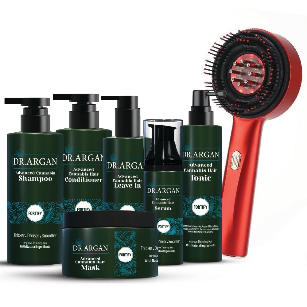 Dr .Argan Advanced Cannabis Routine + Massage brush free