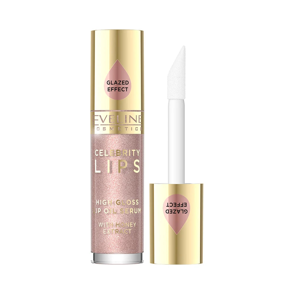 Eveline Celebrity Lips High Gloss Lip Oil Serum No. 01 Like Magic 5 Ml.