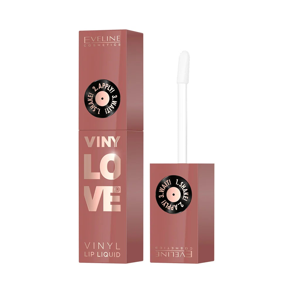 Eveline Cosmatics Viny Love Vinyl Lip Liquid No. 04 Peachy 4 Ml.