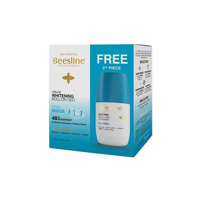 Beesline® Whitening Roll On Deodorant - Cool Breeze X2 Promo pack - Cosmoshop