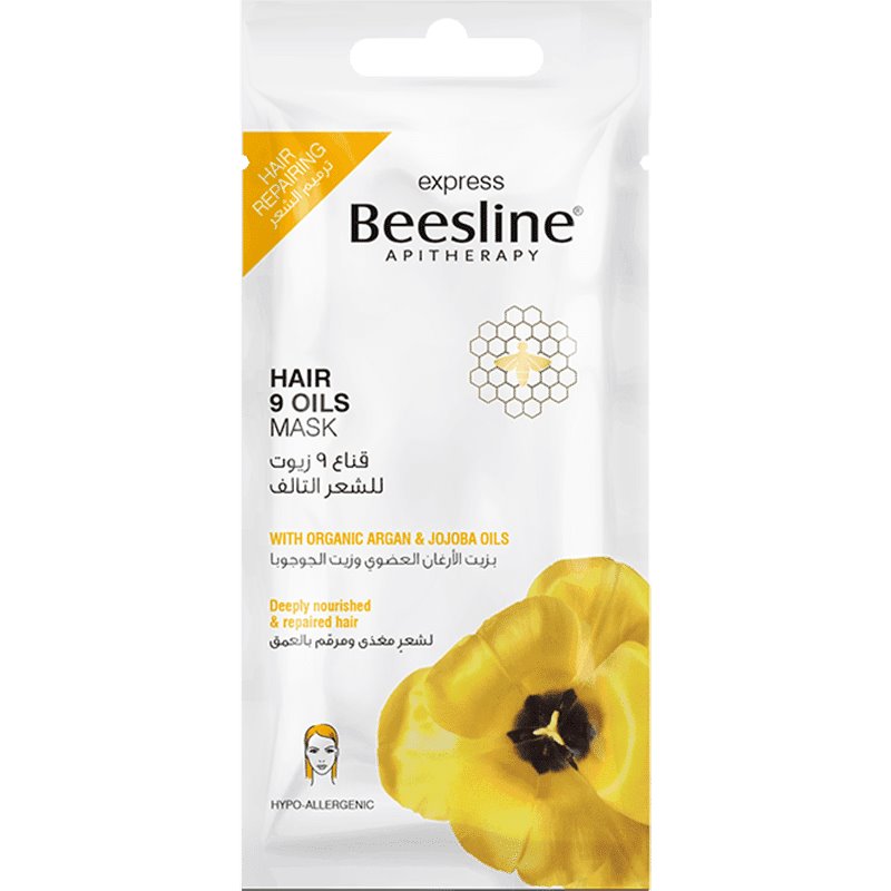 Beesline® Hair 9 Oils Mask Box X10 Sachet