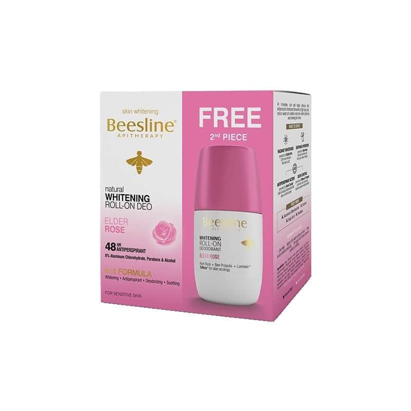 Beesline® Whitening Roll On Deodorant - Elder Rose X2 Promo pack - Cosmoshop