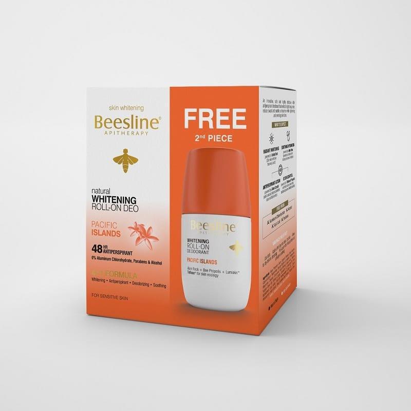 Beesline® Whitening Roll On Deodorant - Pacific Island X2 Promo pack - Cosmoshop