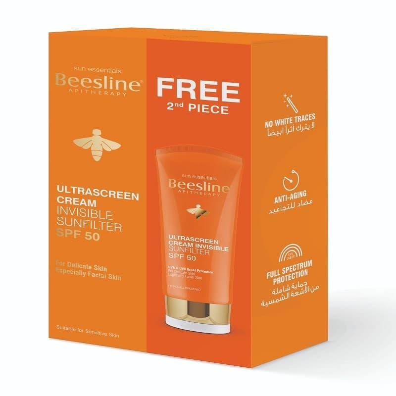 Beesline® Promopack (Ultrascreen Cream invisible Sun Filter 1+1 Free) - Cosmoshop