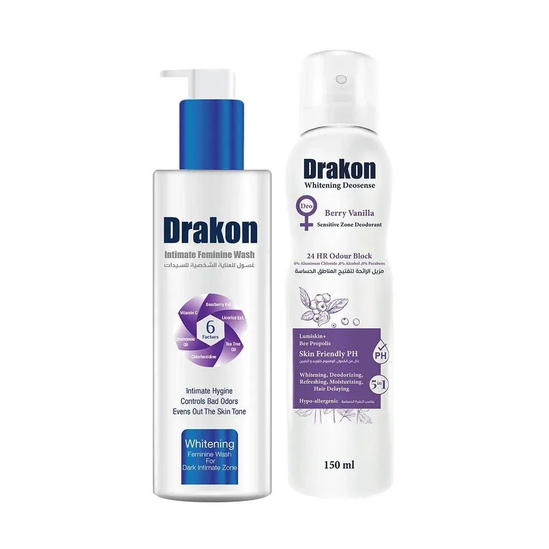 Drakon Intimate wash + Deosense Berry Spray - Cosmoshop