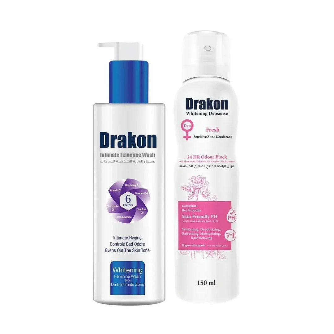 Drakon Intimate wash + Deosense Fresh Spray - Cosmoshop