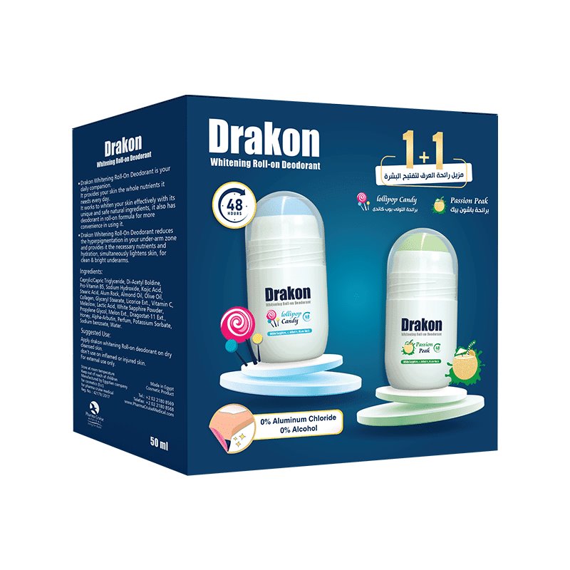 Drakon® Promopack Drakon Whitening Roll on Lollipop Candy + Passion Peak Free