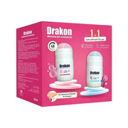 Drakon® promopack Drakon whitening Roll on Pink Bubble + Lollipop candy Free - Cosmoshop