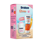 Drakon® promopack ( Sunscreen Gel-Cream 60 ml +Drakon whitening Roll on Pink Bubble) - Cosmoshop