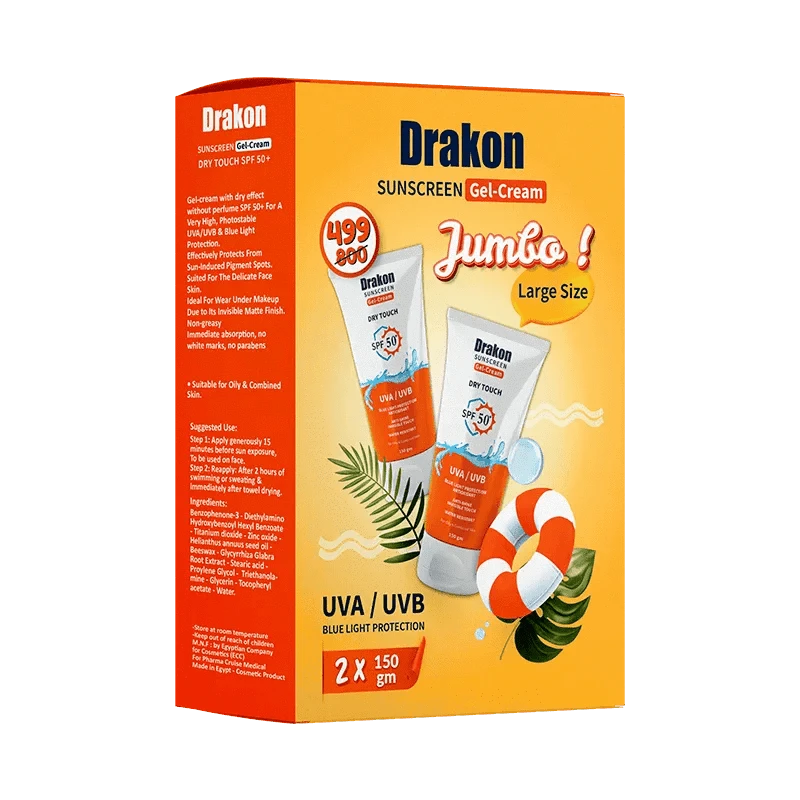 drakon sunscreen gel cream promo 150mg - Cosmoshop