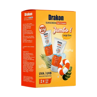 drakon sunscreen gel cream promo 150mg