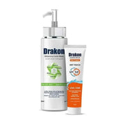 Drakon® Whitening Facial Cleanser For Oily & Combined Skin & Sunscreen Gel Dry Touch SPF 50+ - Cosmoshop