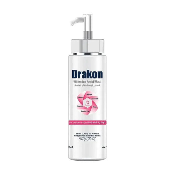 Drakon® Whitening Facial Cleanser With Pump Sensitive skin - Cosmoshop