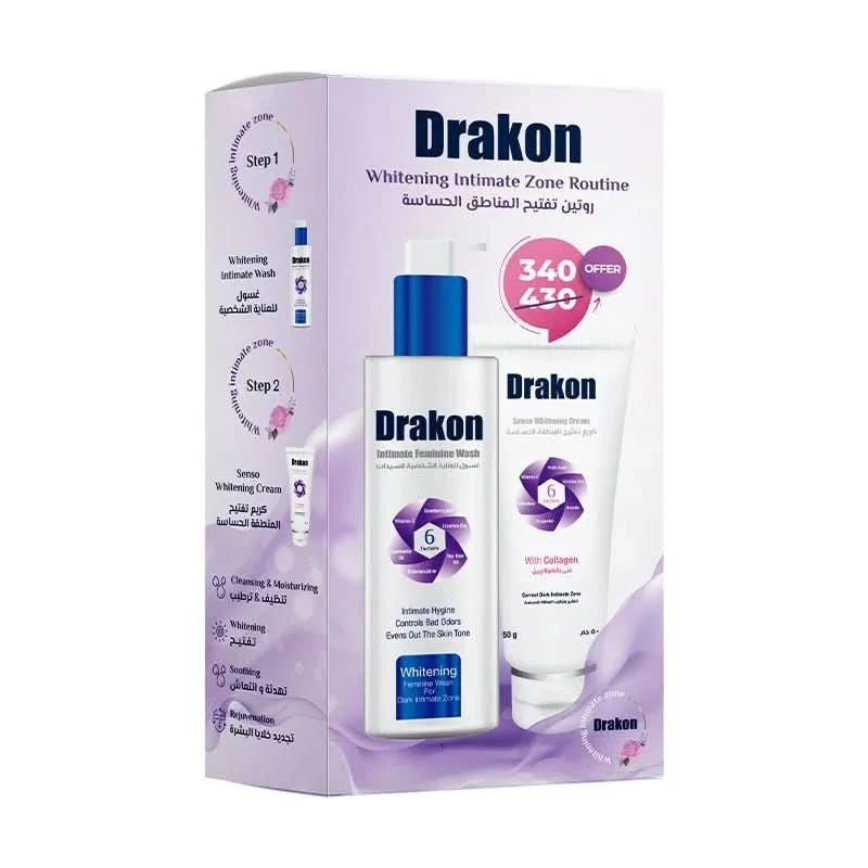 Drakon Whitening Intimate Zone Routine - Cosmoshop