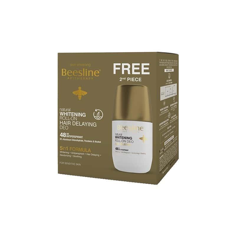 Beesline® Whitening Roll-On Deodorant -Hair Delaying X2 Promo pack - Cosmoshop