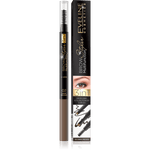 Eveline Cosmetics Brow Styler Multifunction 3 in 1 - Filling Powder - dark brown 02 - Cosmoshop - description
