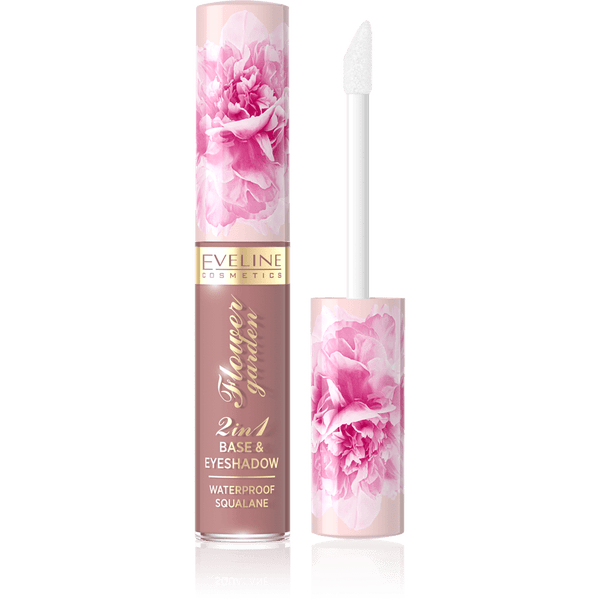 Eveline Cosmetics Flower Garden 2 in 1 Base & EyeShadow 01 - Cosmoshop - description